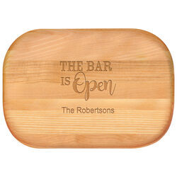 The Bar Is Open Bar Board